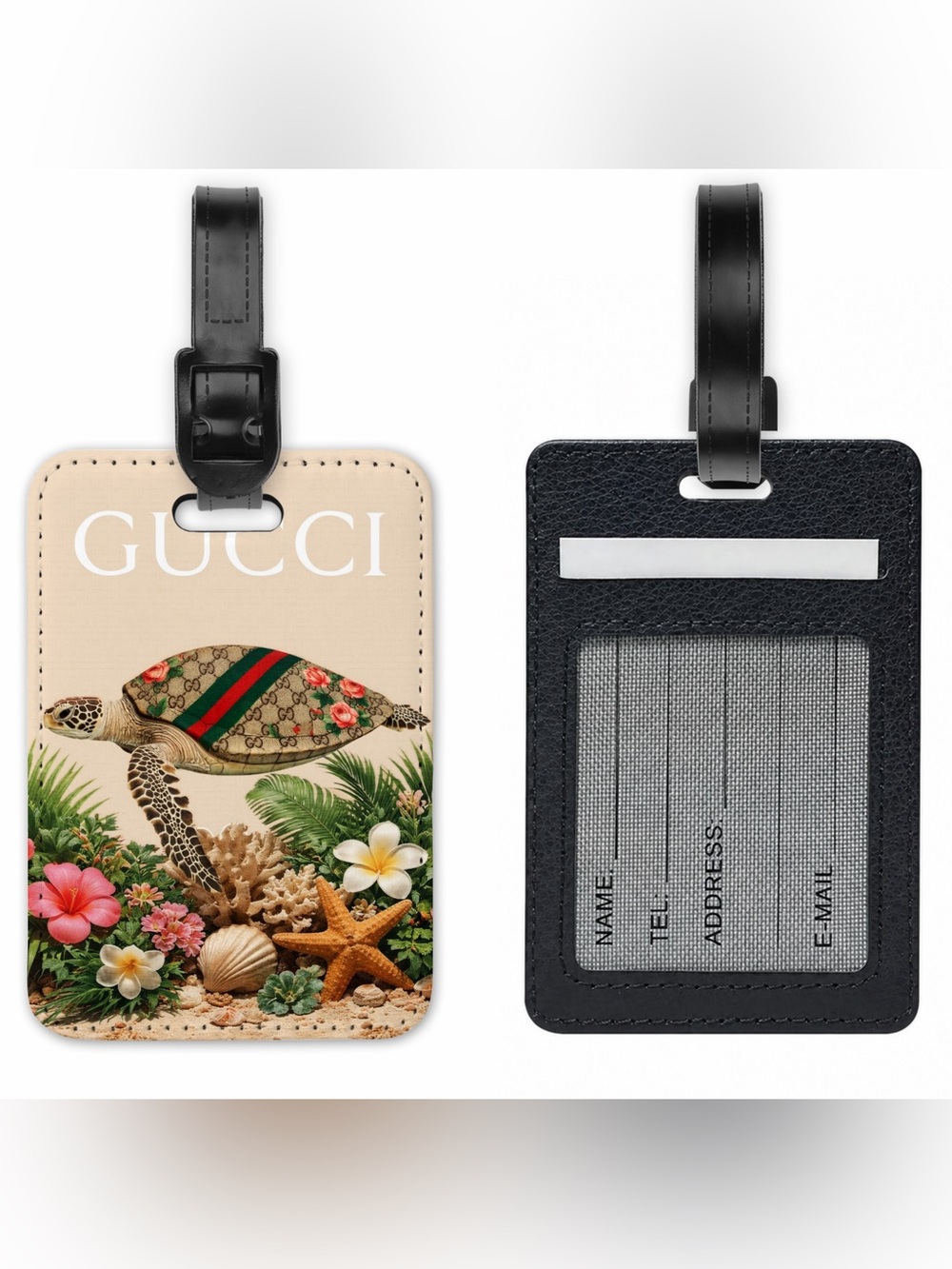 HANDMADE FASHION Luggage ID Tag